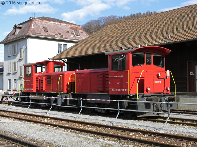 SBB Tmf 232 307 e 309